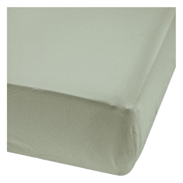 Bamboo Baby Crib Fitted Sheets, Moss O0600
