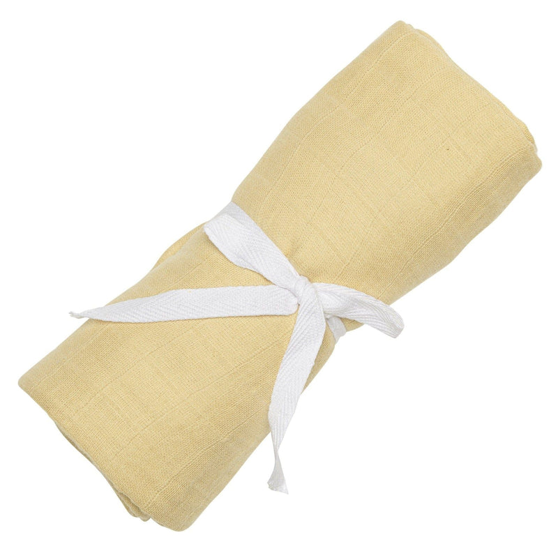 Cotton Muslin Baby Swaddle Blanket, Lemon V6260