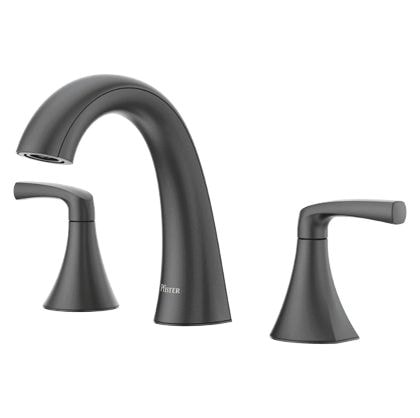 Rancho 8-in Widespread Bath Faucet, Matte Black G8090
