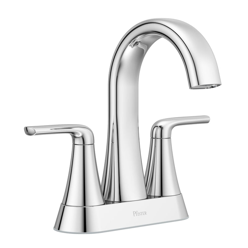 Raya 4-in Chrome Centerset Bathroom Sink Faucet E6696