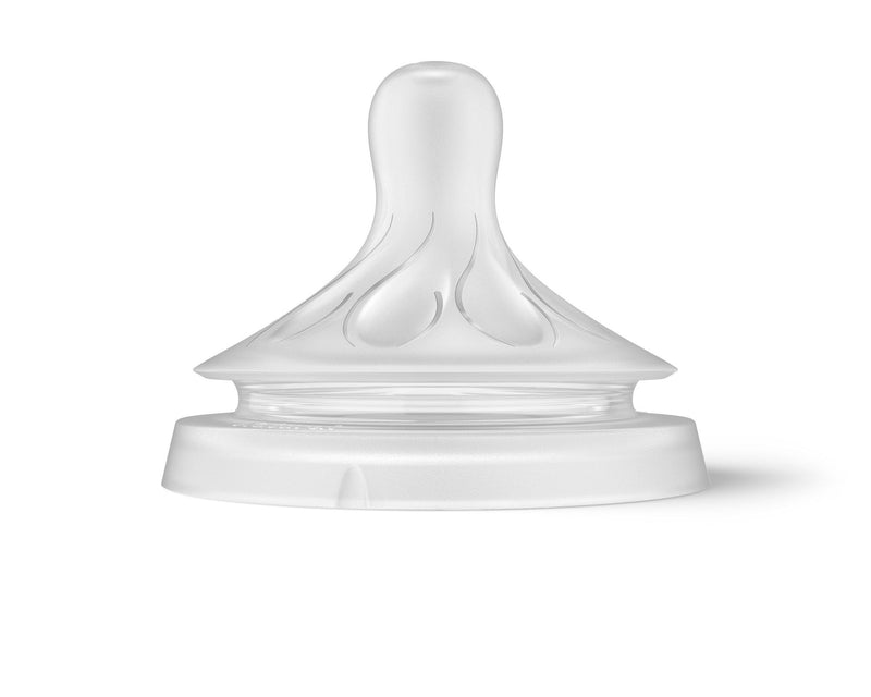 Glass Bottle with Response Nipple, 8-oz, 3-pk U2950