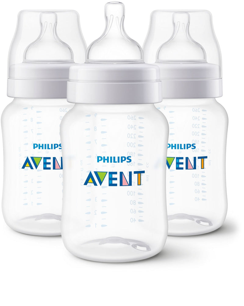 SCY103/03 Anti-Colic Baby Bottle, 9-oz, 3-pk S6683