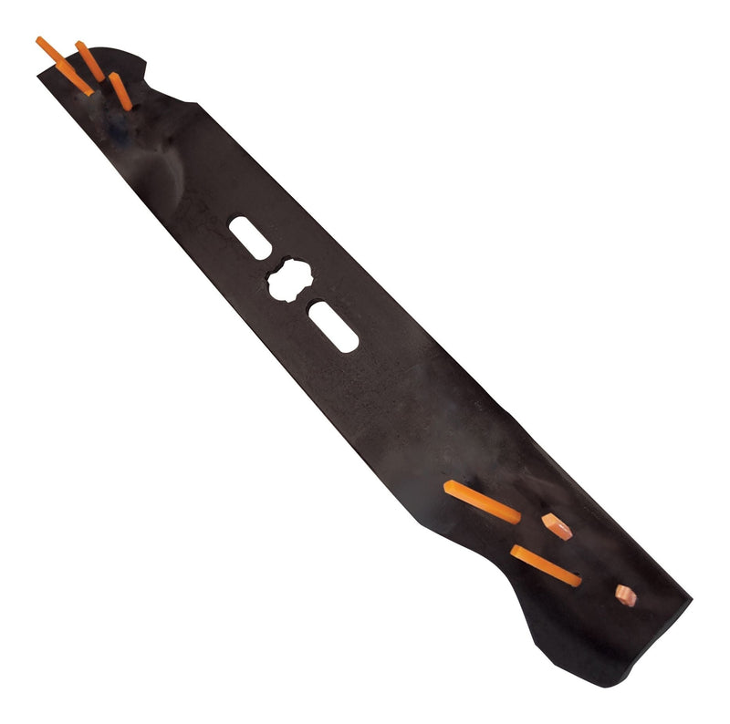 Power Rake Universal 6-in-1 Replacement Lawn Mower Blade, 19-in/20-in, Removable Tines Q2767