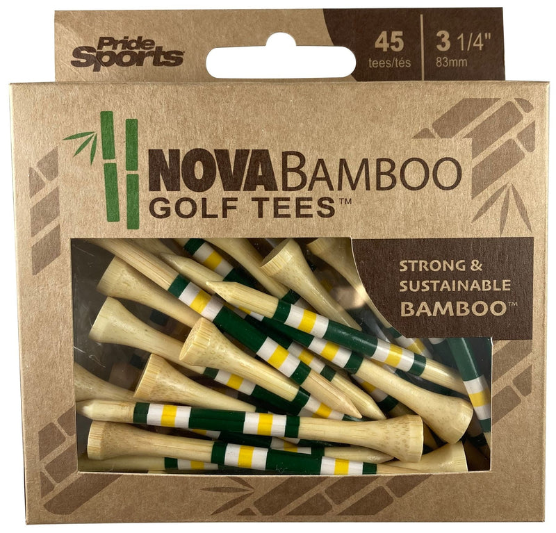 Pride Nova Bamboo Golf Tees, 3 1/4-in, 45-pk S9142