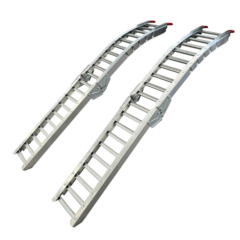 PRIME1 Steel Rung Folding Loading Ramp, Unassembled, 84-in, 2-pc K1288