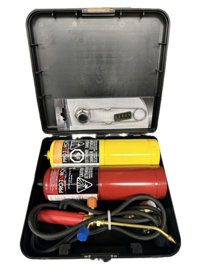 Pro Torch Oxi-Mapp Brazing Torch Kit with Storage Case B8036