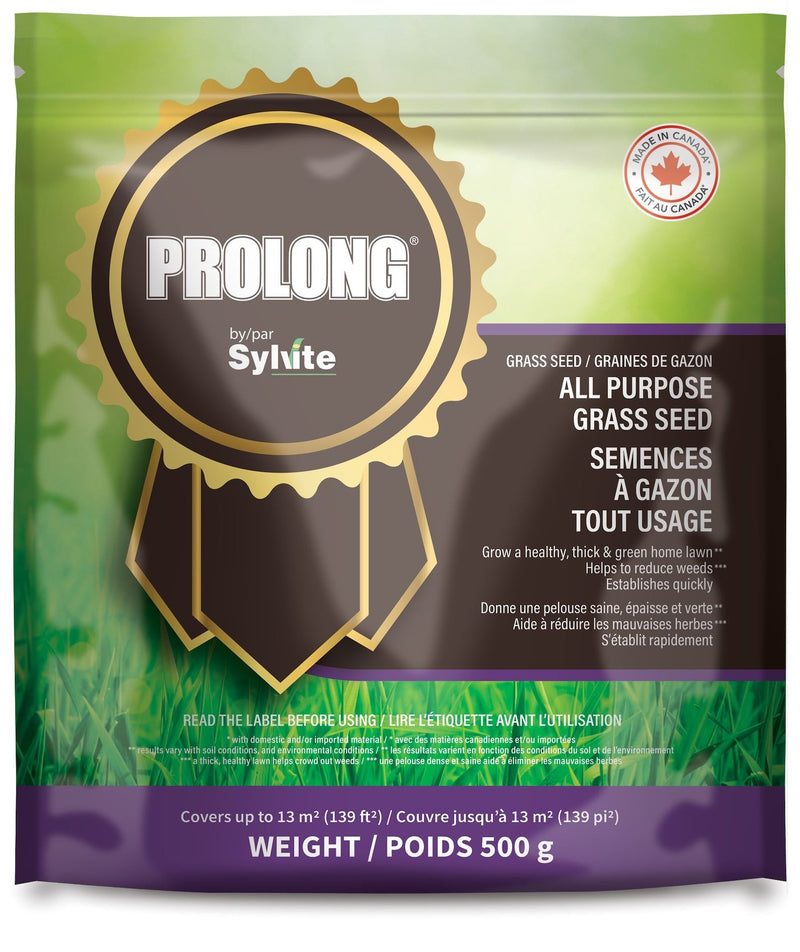 All Purpose Grass Seed, Covers 139 sq. ft., 500-g Q2190