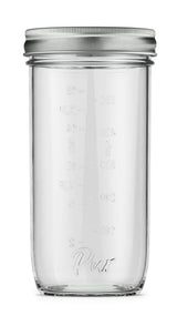BPA-Free Wide Mouth Canning Jars, 24-oz, 6-pk
