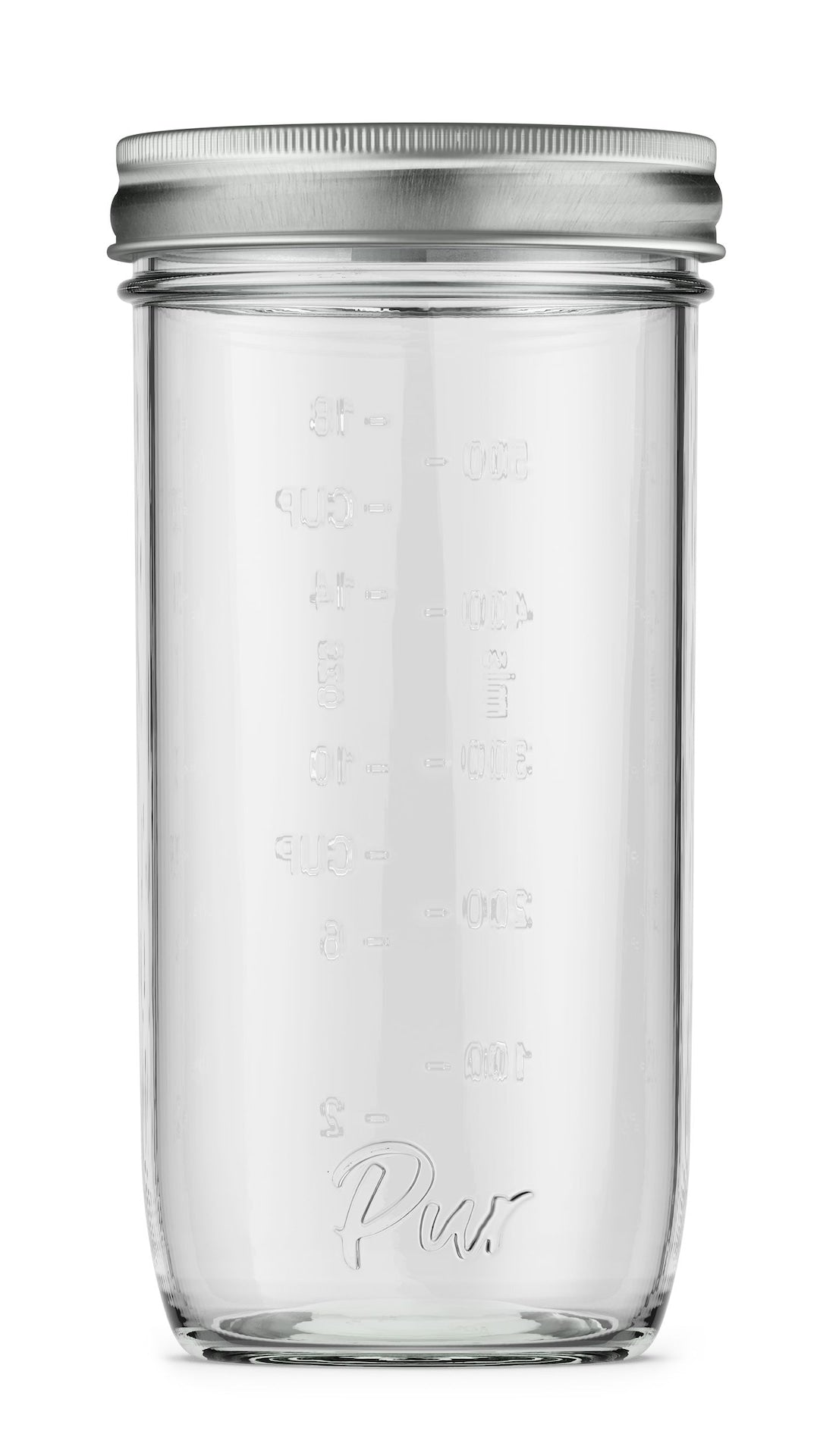 BPA-Free Wide Mouth Canning Jars, 24-oz, 6-pk