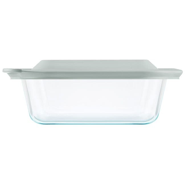 Multi-Purpose Glass Deep Square Oven-To-Table Dish, Freezer & Dishwasher Safe, 8 x 8-in G2301