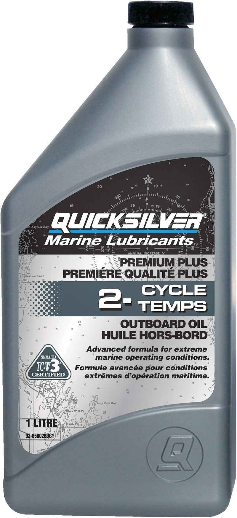 2-Stroke Premium Plus Marine Outboard Oil, 1-L U4314
