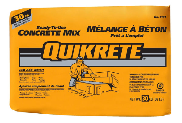 Ready-To-Use Pre-Mixed Multi-Purpose Concrete Mix, Just Add Water, 30-kg P1050