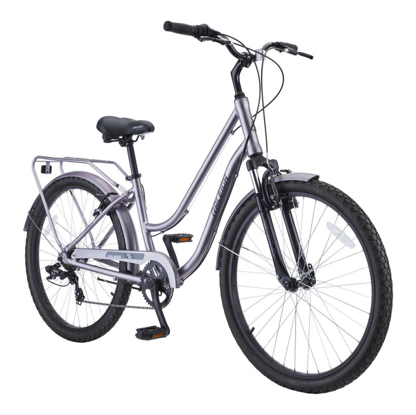 Campus Comfort Bike, Alloy V-brakes, 26-in, Silver X4045