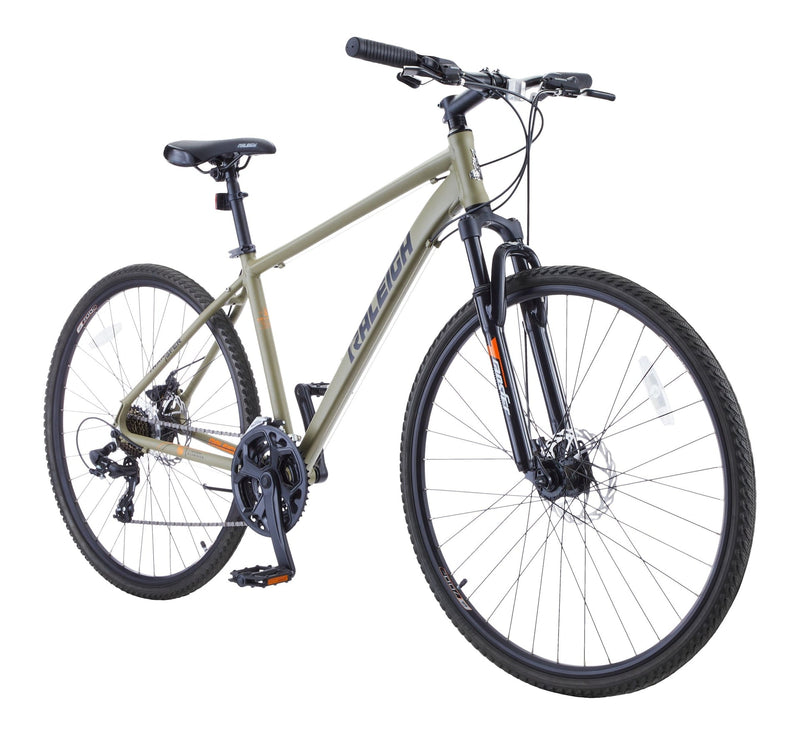 Encounter Hybrid Bike with Alloy Disc Brakes, 700C, Grey Q7639