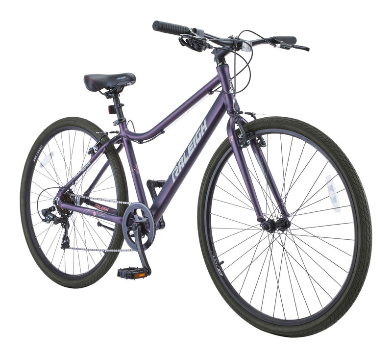Entourage City Bike, Aluminum Frame, 700C, Purple K3489