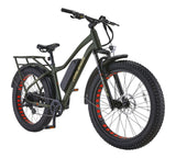 Quanta All-Terrain Lightweight Electric Bicycle with Front & Rear Lights, 26-in Wheel, Green