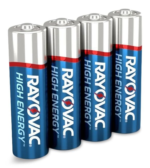 HIGH ENERGY AA Alkaline Batteries, Long Lasting, All Purpose, 36-Pk