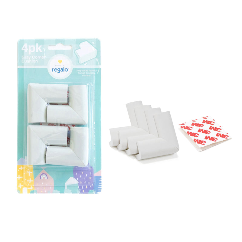 Child-Proofing Furniture Edge Cushion Bundle, Grey, 16-ft T9123
