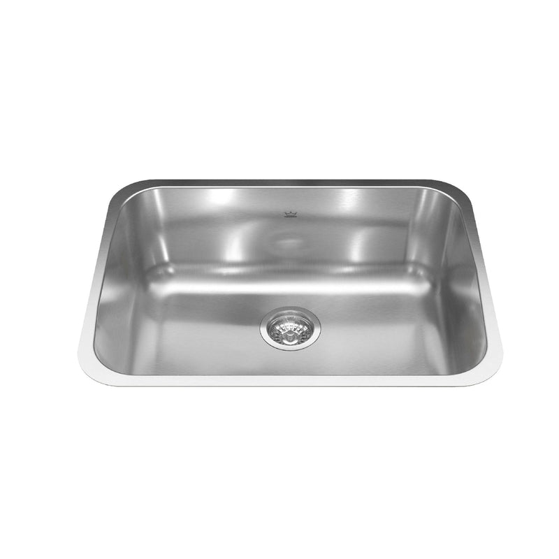 FB Single Stainless Steel Sink, 24.75x18.75-in E3769