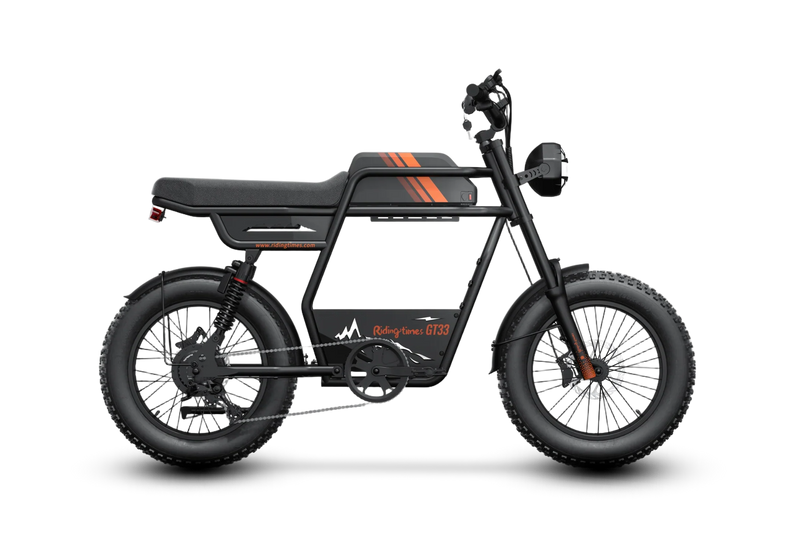GT33 All-Terrain Cafe Racer Cargo Electric Bike L8034