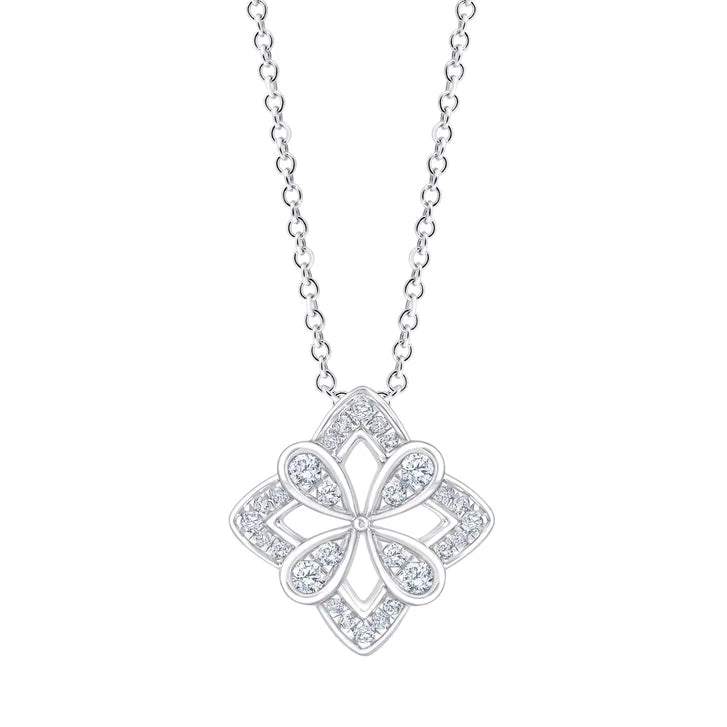 Round Brilliant Diamond Pendant (0.16 ctw) S3649