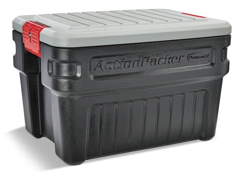 Action Packer Plastic Lockable Storage Container, Stackable & Recyclable, 90.8-L J7746