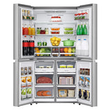 Samsung 36 in. 25.5 cu ft. Stainless Steel French Door Counter Depth Refrigerator with Dual Auto Ice Maker in Freezer