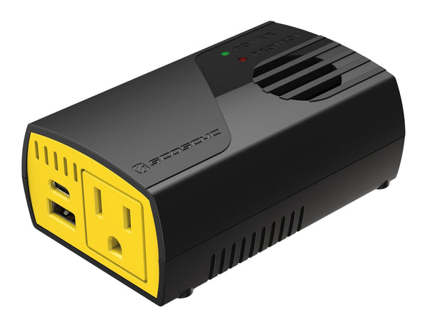150W Portable Power Inverter with Dual USB Ports B3773