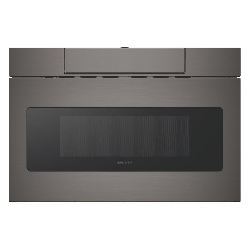 Black Stainless Steel Microwave Drawer Oven, 24-in F2952