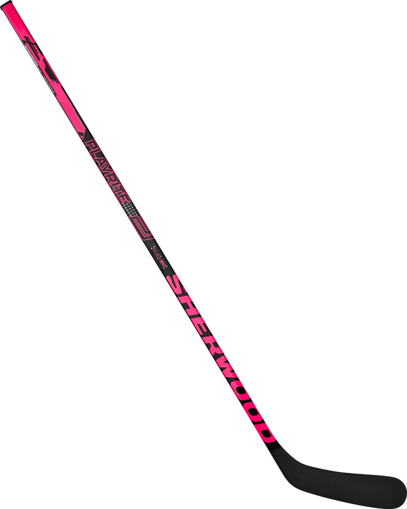Playrite 1 Composite Hockey Stick, Youth, 25/20 Flex, Pink H6961