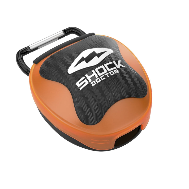 Mouthguard Case, Orange/Black, One Size Fits Most L7601