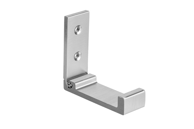 Single Metal Flip Hook, Brushed Nickel U8847
