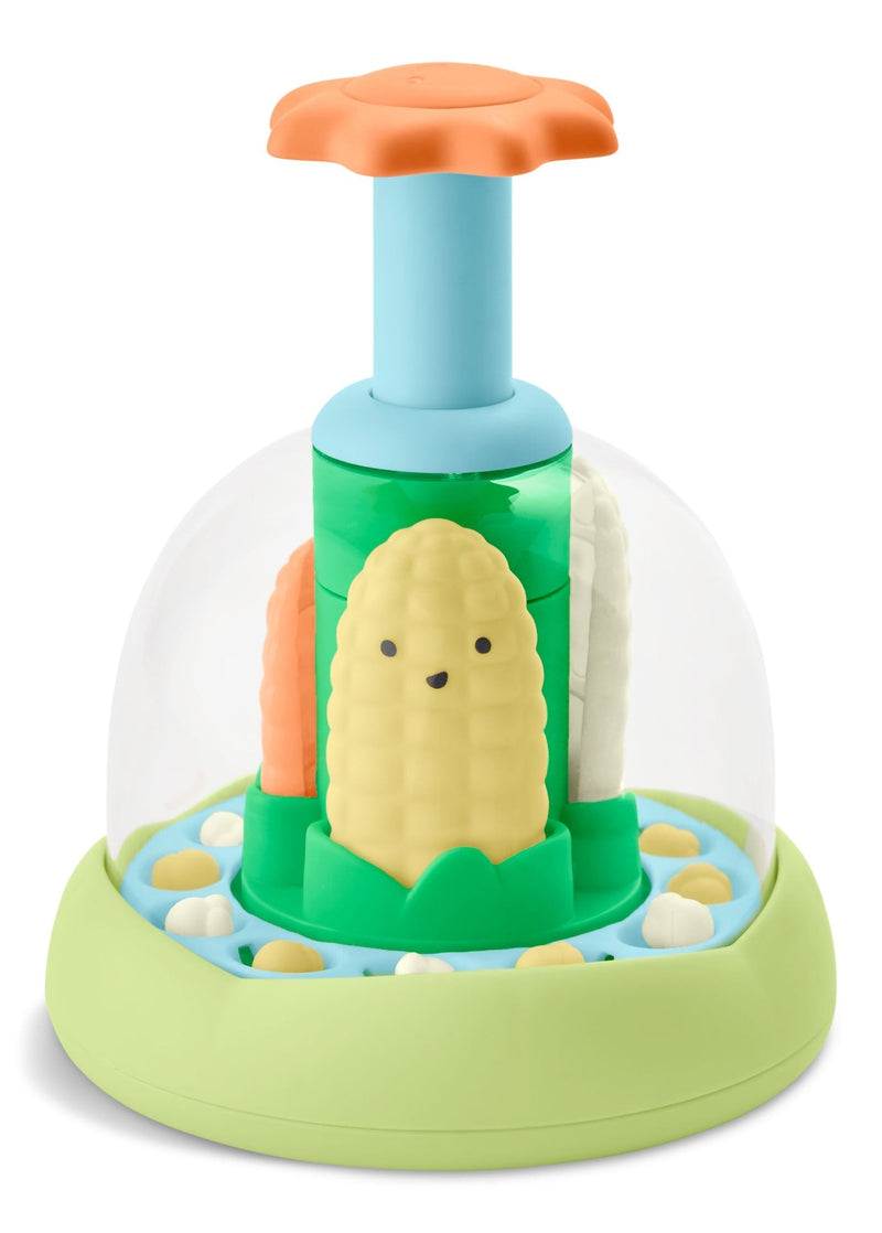 Farmstand Push & Spin Popper Baby Learning Toy, Ages 6m+ S2195