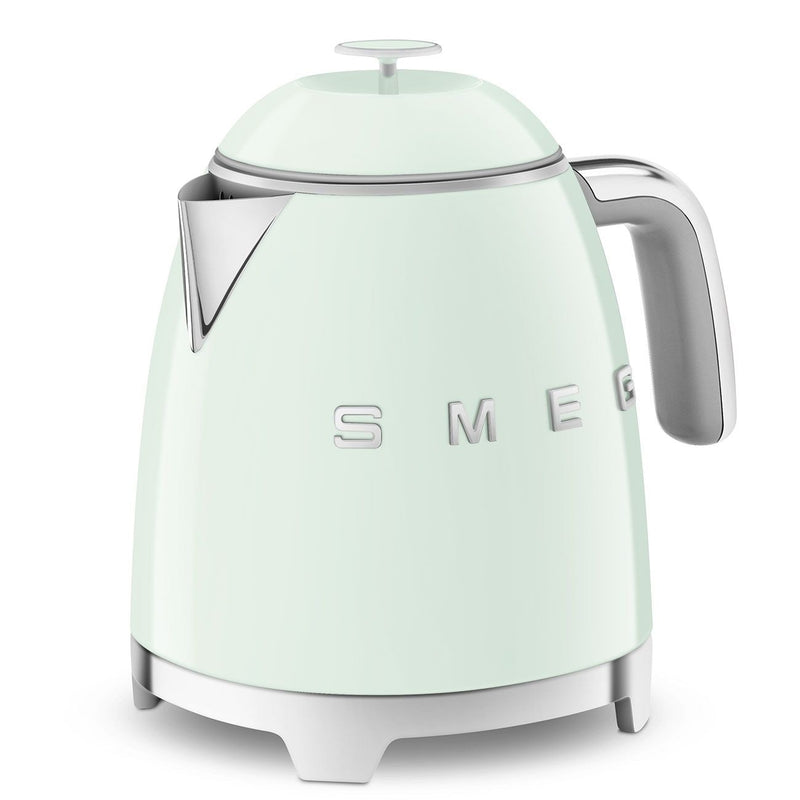 50's 1400W Retro Style Electric Mini Countertop Kettle with Cordless Base, Pastel Green, 0.8-L T249