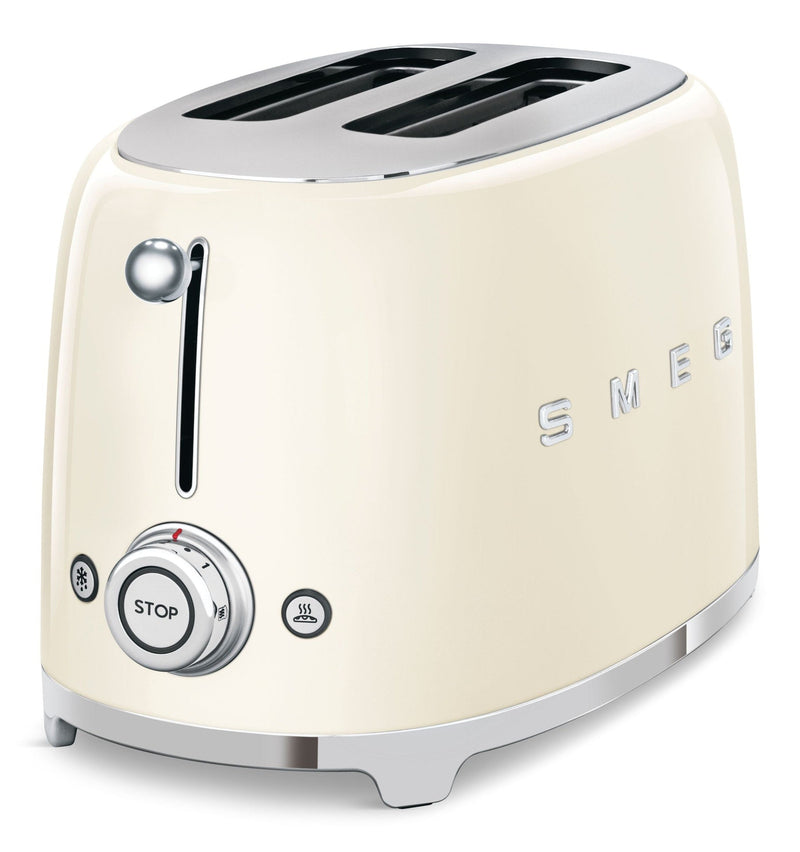 50's Retro 2-Slice Toaster, Cream Y8341