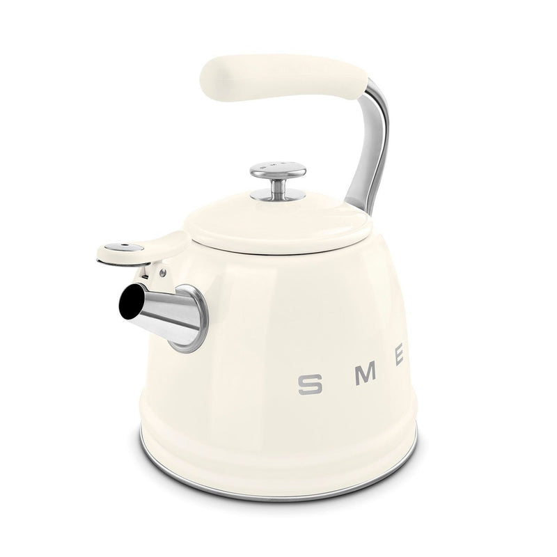 Traditional Stove Top Whistling Kettle, Cream, 2.3-L V9810