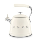 Traditional Stove Top Whistling Kettle, Cream, 2.3-L