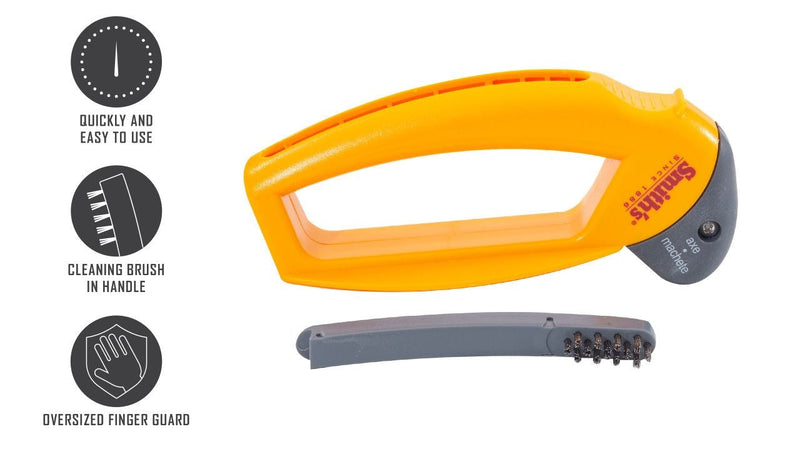 Axe and Machete Hand Sharpener with Soft-Grip Handle C0396
