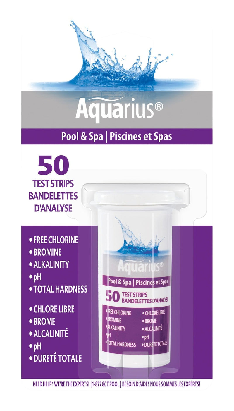 Sodium Chloride Pool & Spa Test Strips, 50-pk L1664