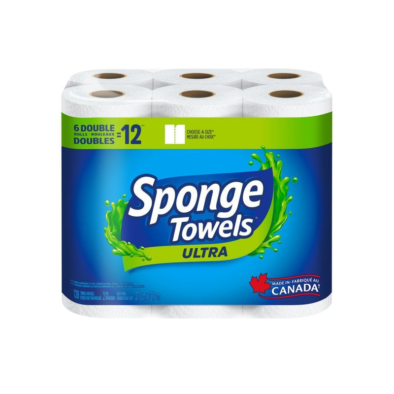 Ultra Choose-A-Size Paper Towel, 2-ply, 6-pk H4078