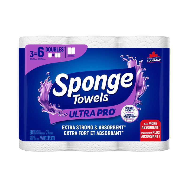 Utra Pro Double Roll Paper Towel, 3-pk S5501