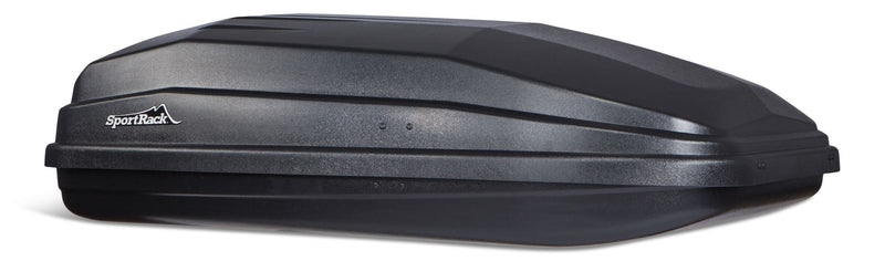 Vista SR7018 Rectangle-Shaped Roof Top Cargo Box, Lockable, X-Large, Black A3471