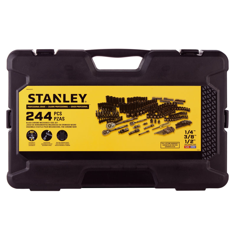 244 Piece Black Chrome Socket Set C9215