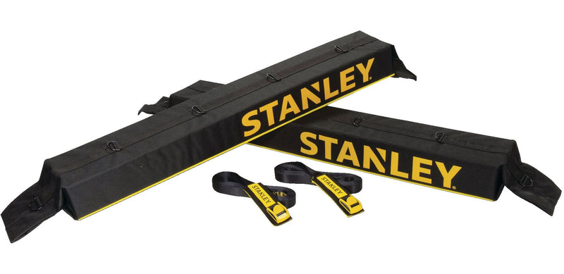 Roof Top Universal Rack Pad & Luggage Carrier System, Adjustable with 2 Tie-Down Straps, Black H5597