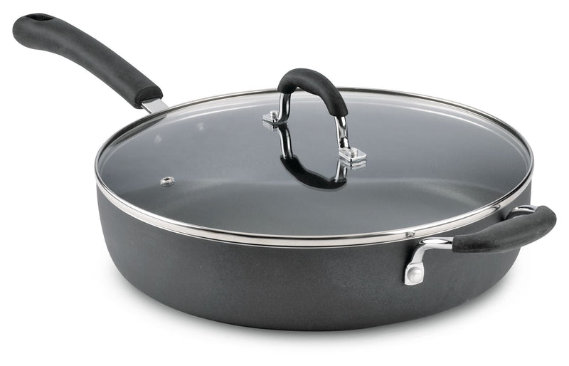 Jumbo Cooker, Non-Stick, Dishwasher Safe, Black, 5qt G5137