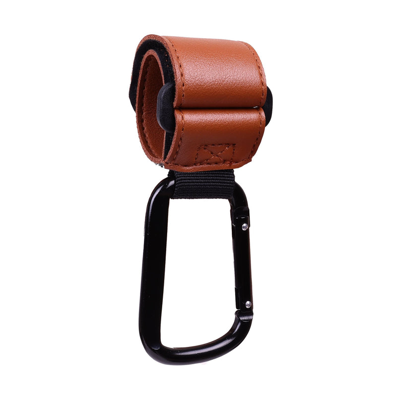 Leather Aluminum Stroller Hook I5095