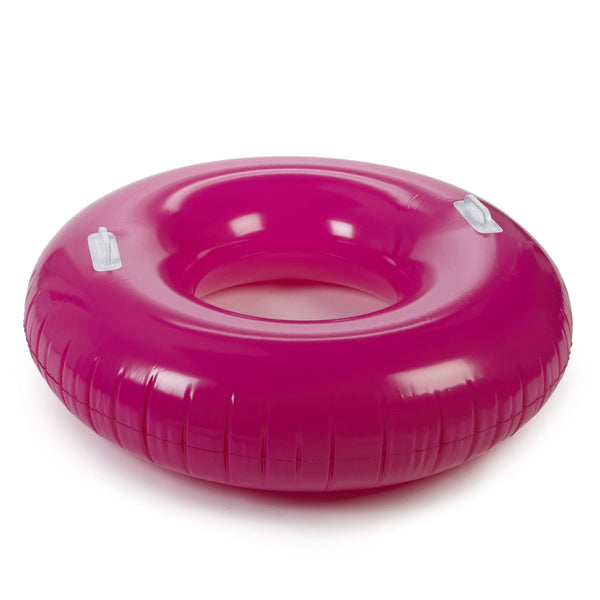 Inflatable Round Pool Swim Tube, 40 x 10-in, Assorted Colours E6189
