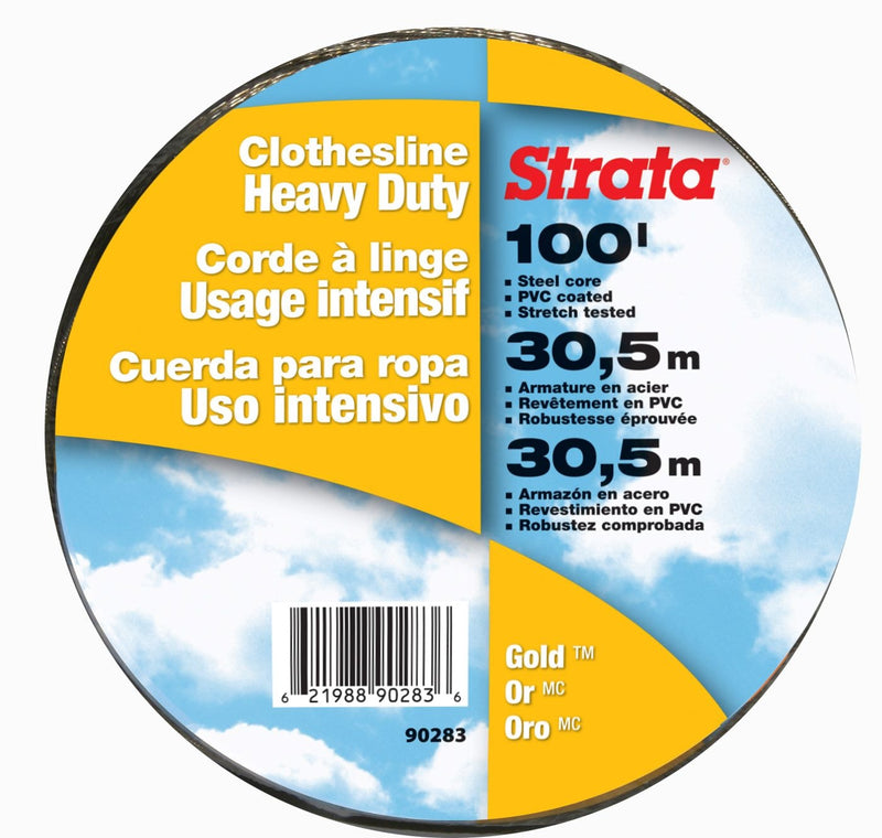 Gold Heavy Duty Clothesline, 100-ft J0463