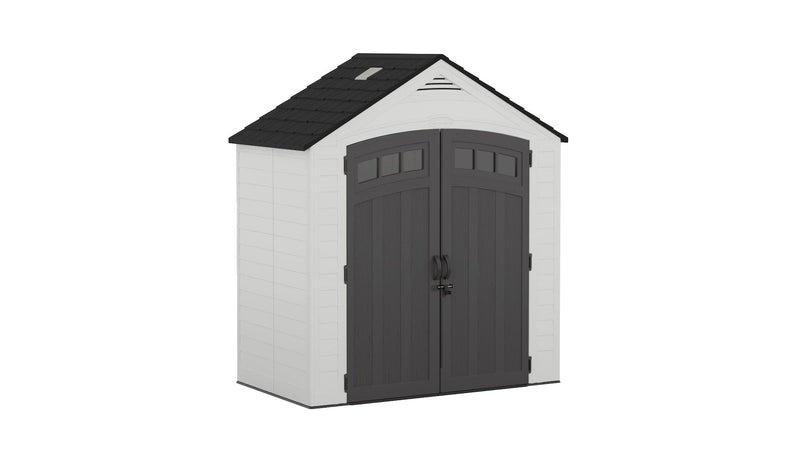 Vista 7x4-ft All-Weather Ice Cube Storage Shed E1428