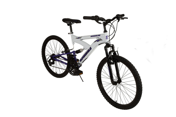 Adrenaline Youth DS Mountain Bike 24-in, White G4687
